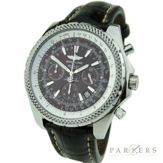 Breitling Bentley Motors Stainless Steel Automatic Wristwatch Model No.  A25362
