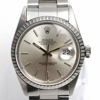 Rolex Datejust Ref.  16030 Silver Dial Oyster Automatic Men 