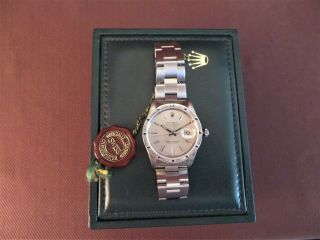 Rolex 15210 Date Watch Silver Dial Stainless Steel - Oyster & Jubilee Bracelet