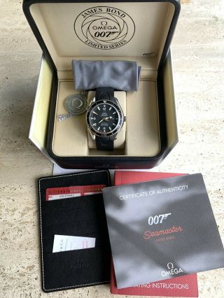 Omega Seamaster Professional Planet Ocean Casino Royale 007 Limited 3107 Of 5007