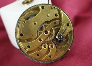 Antique ULYSSE NARDIN Pocket Watch 19 Lignes MOVEMENT & 45mm DIAL 5