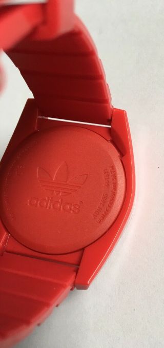 Adidas Originals Trefoil Adicolor Santiago Red Designer Street Unisex Watch 6