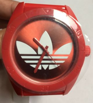 Adidas Originals Trefoil Adicolor Santiago Red Designer Street Unisex Watch 7