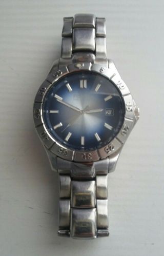 Fossil Blue Watch Am - 3689 Pre - Owned.