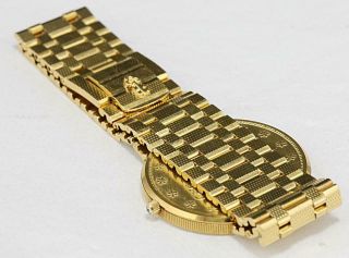 1892 22K Double Eagle Coin $20.  00 CORUM Wactch on 18K Gold Bracelt QUARTZ 35mm 10