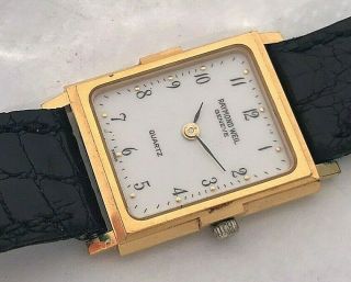 Vintage Raymond Weil Geneve Swiss Gold Plated Quartz Ladies Watch,  Ref.  5722