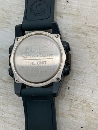 Nixon The Unit Men’s Watch Needs Battery 3