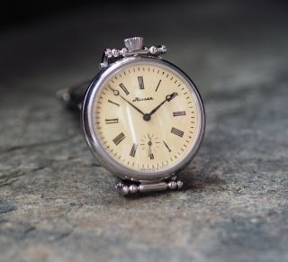 Molnija Marriage Converted Vintage Ussr Molnija Pocket Watch Molnija Wristwatch