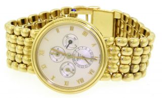 Chopard Linea D ' Oro 18K gold 32.  5mm automatic men ' s watch w/date & power reserve 3