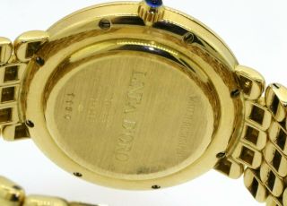 Chopard Linea D ' Oro 18K gold 32.  5mm automatic men ' s watch w/date & power reserve 7