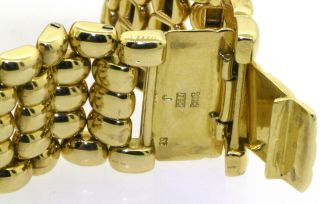Chopard Linea D ' Oro 18K gold 32.  5mm automatic men ' s watch w/date & power reserve 9