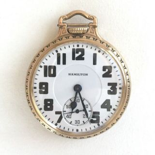 Hamilton Railroad Pocket Watch | Model 992,  21 Jewels