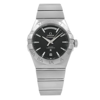 Omega Constellation Steel Black Dial Automatic Mens Watch 123.  10.  38.  22.  01.  001