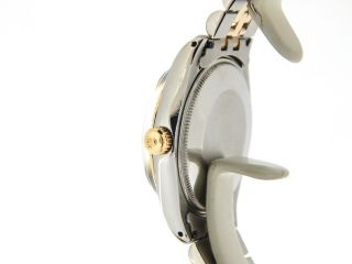 Mens 2Tone Rolex 14K Gold/Stainless Steel Oyster Perpetual w/Black Dial 1005 3