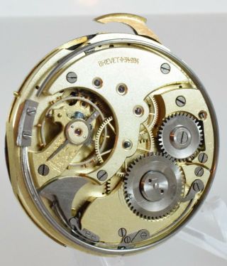 Antique Swiss Made Brevet Quarter Repeater Pocket Watch Movement Circa 1900