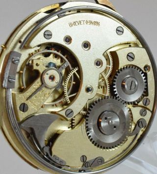 Antique Swiss Made Brevet Quarter Repeater Pocket Watch Movement Circa 1900 2