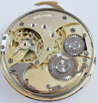 Antique Swiss Made Brevet Quarter Repeater Pocket Watch Movement Circa 1900 5