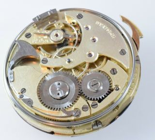 Antique Swiss Made Brevet Quarter Repeater Pocket Watch Movement Circa 1900 6