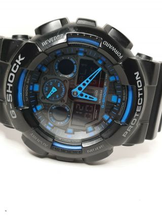 Casio G - Shock Anti - Magnetic Royal Blue Multifuction World Time Mens Watch