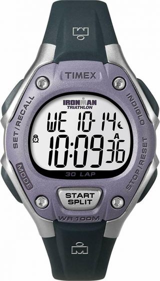 Timex T5k410 Ironman 30 - Lap Mid - Size - Black Lilac T5k410 Ladies