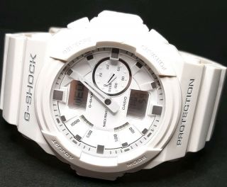 Winter White Casio G - Shock Casual Sport Anti - Magnetic Chronograph Mens Watch