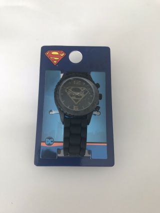Superman Analog Watch Big Dial By Accutime