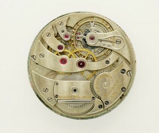 Rare 39mm Agassiz Antique Swiss Pocket Watch Movement W/dial & Hands