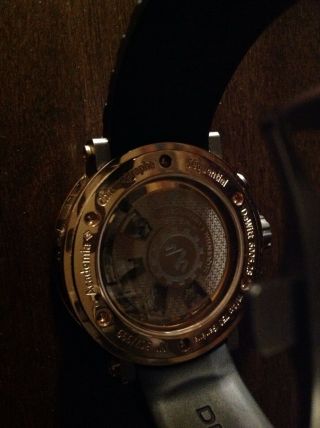 Dewitt Acadamia Watch Chronograph 18k And Titanium box incl.  msrp $32k,  43mm 4