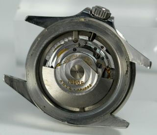 Vintage Tudor (by Rolex) Submariner Snowflake Wristwatch Ref.  7021/0 Blue Dial 8