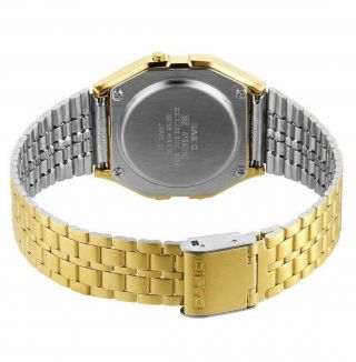 Casio Watch A 159 WGEA - 9man gold stainless steel Vintage Authentic bracelet 2