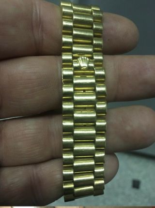 Rolex 18038 Oyster Perpetual Day - Date 18K Yellow Gold Automatic Men ' s Watch 3