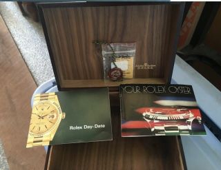 Rolex 18038 Oyster Perpetual Day - Date 18K Yellow Gold Automatic Men ' s Watch 5