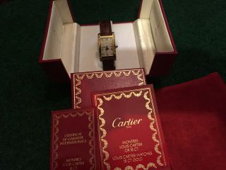 Cartier Tank Americaine 819907 Men 