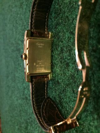 Cartier Tank Americaine 819907 Men ' s Medium Watch in 18K Yellow Gold 5