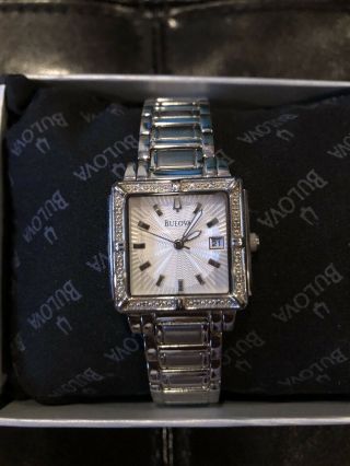 Bulova Women’s C637509 Diamond Dial Watch