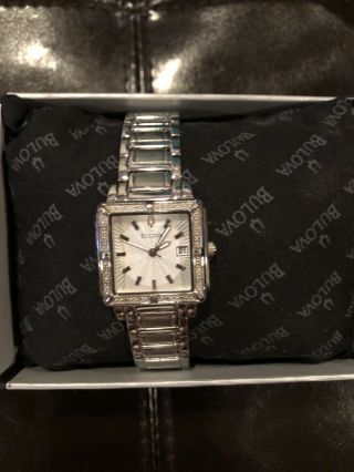 Bulova Women’s C637509 Diamond Dial Watch 3