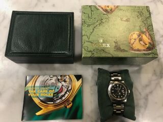 Rolex 16570 Explorer Ii Oyster Automatic Wristwatch For Men - Black/silver