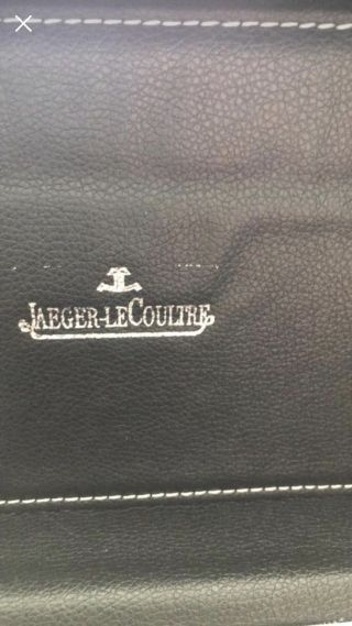 Jaeger Le Coultre Reverso Squodro ladies watch Black Leather Band,  358.  8.  28 10