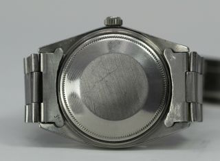 Vintage 1960 ' s Rolex Oyster Perpetual Stainless Steel Wristwatch Rare Ref.  1018 9