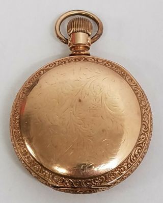 1895 Waltham Model 1883 Gold Filled Pocket Watch 18s 15 Jewels 2