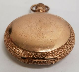 1895 Waltham Model 1883 Gold Filled Pocket Watch 18s 15 Jewels 7