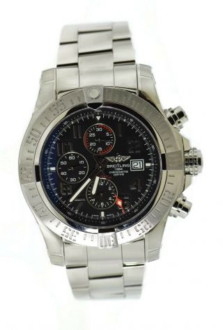 Breitling Avenger Ii Chronograph Stainless Steel Watch A1337111/bc28