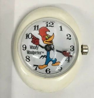 Vintage 1972 Woody Woodpecker Watch " Walter Lantz " Wind Up