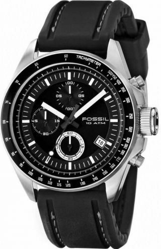 Fossil Decker Chronograph Ch2573 Wrist Watch For Men W/ Tags.