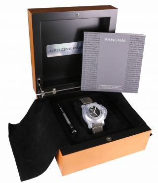 2015 Panerai PAM 535 R Luminor Hobnail 1950 GMT 3 Automatic 42mm Watch PAM00535 8