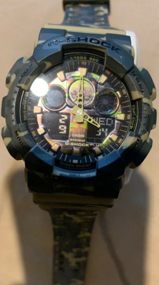 Casio G - Shock Ga - 100cm - 5a Wrist Watch For Men