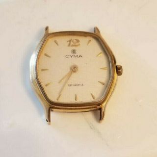 Cyma Quartz Vintage Swiss Made Watch