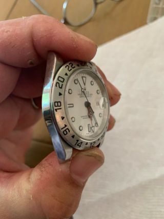 Rolex Explorer II 16570 White Dial Wrist Watch for Men 3