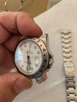 Rolex Explorer II 16570 White Dial Wrist Watch for Men 4