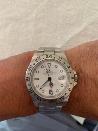 Rolex Explorer II 16570 White Dial Wrist Watch for Men 7